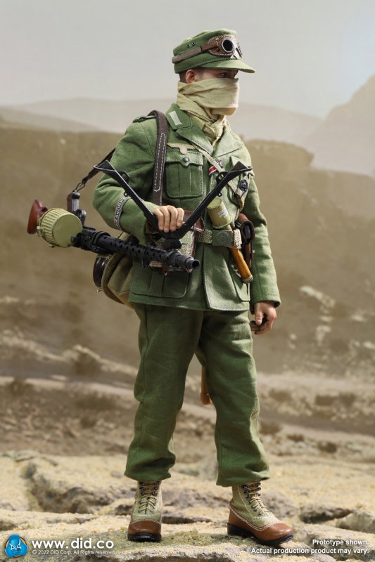 WWII German Afrika Corps WH MG34 Gunner - Bialas image 4