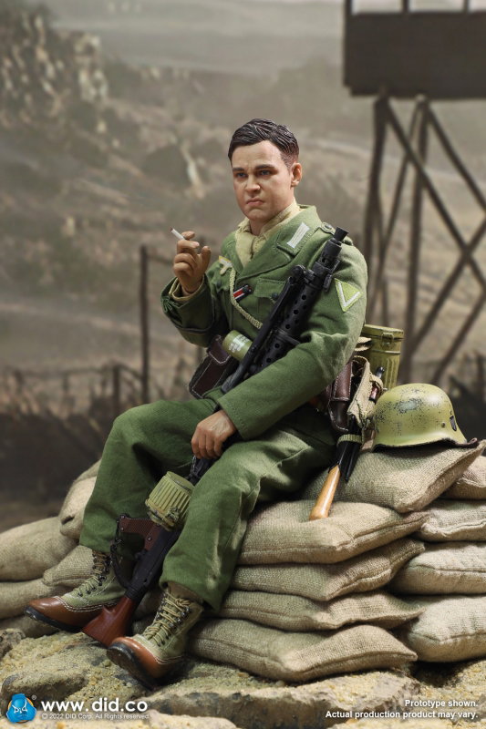 WWII German Afrika Corps WH MG34 Gunner - Bialas image 5