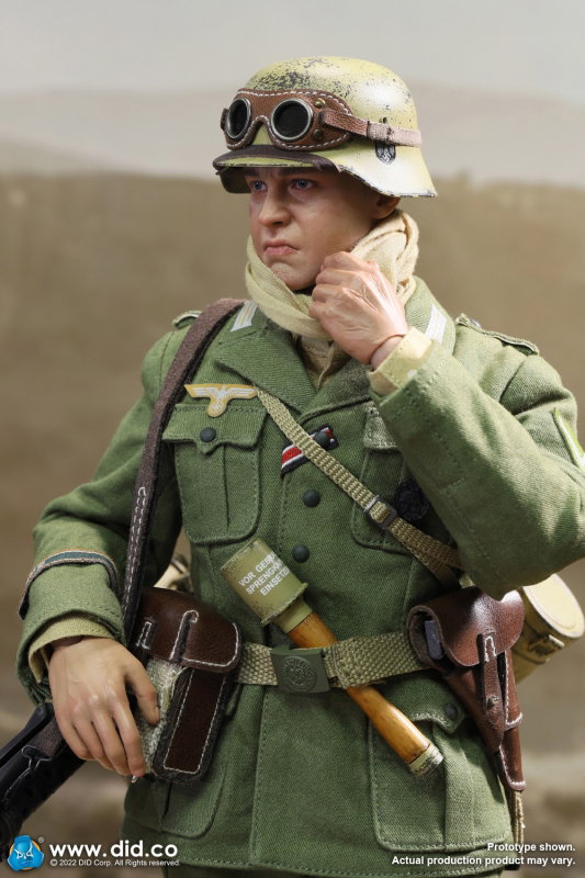 WWII German Afrika Corps WH MG34 Gunner - Bialas image 9