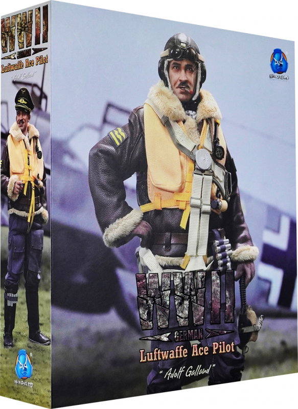WWII German Luftwaffe Ace Pilot - Adolf Galland image 1