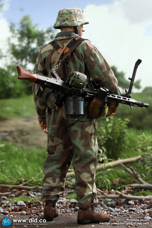 WWII German 12th SS Panzer Division MG42 Gunner - Otto image 2