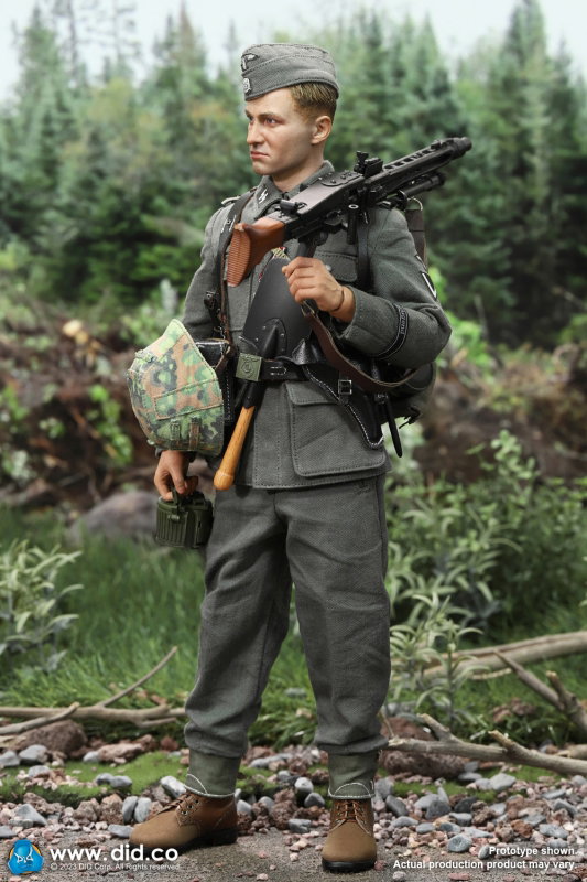 WWII German 12th SS Panzer Division MG42 Gunner - Otto image 3