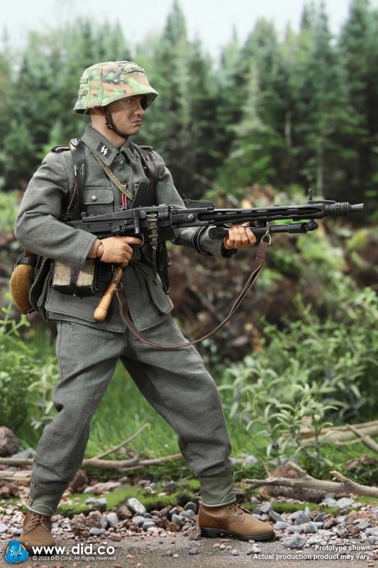 WWII German 12th SS Panzer Division MG42 Gunner - Otto image 4