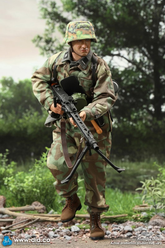 WWII German 12th SS Panzer Division MG42 Gunner - Otto image 7