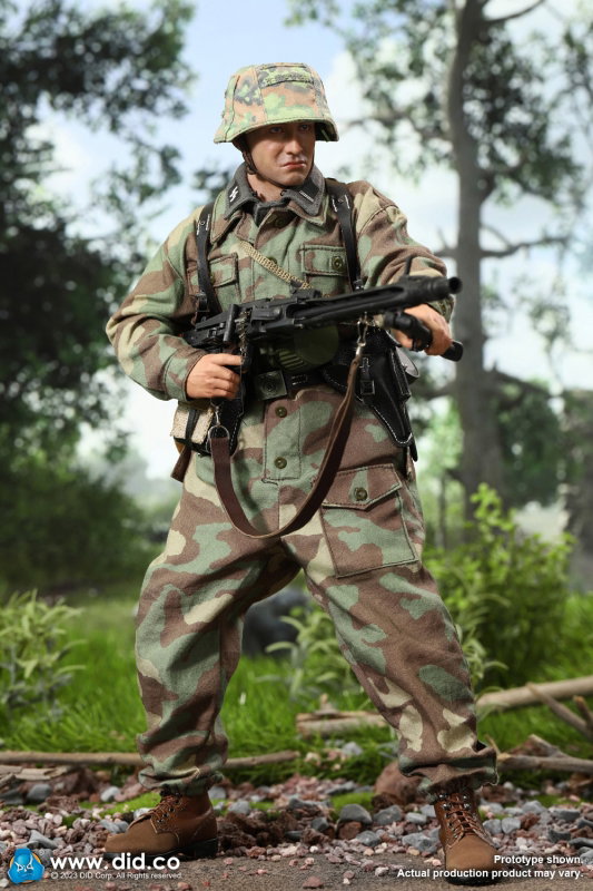 WWII German 12th SS Panzer Division MG42 Gunner - Otto image 8