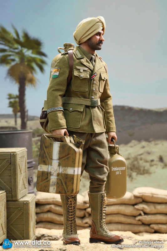 WWII German Africa Corps - Supply Duty Ishaan & Panzer Commander Stauffenberg image 6