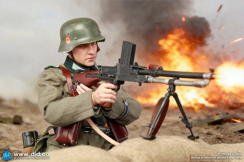 WWII German SS Polizei-Division ZB30 Gunner - Friedrich image 10