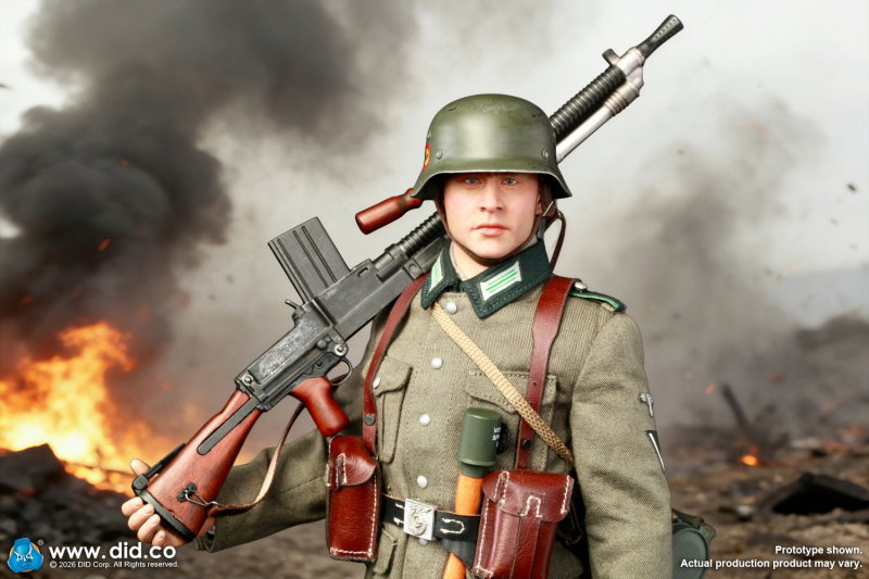 WWII German SS Polizei-Division ZB30 Gunner - Friedrich image 4