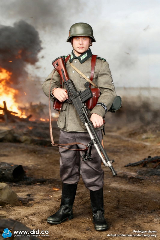 WWII German SS Polizei-Division ZB30 Gunner - Friedrich image 5