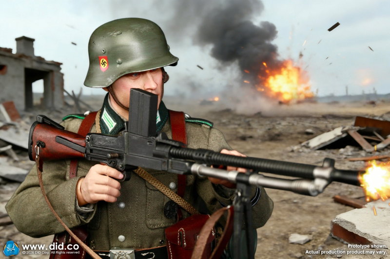 WWII German SS Polizei-Division ZB30 Gunner - Friedrich image 6