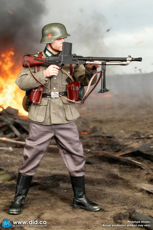WWII German SS Polizei-Division ZB30 Gunner - Friedrich image 9