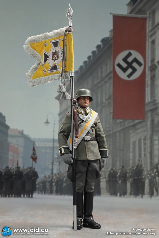 WWII German Cavalry Standard-Bearer - Anselm image 10