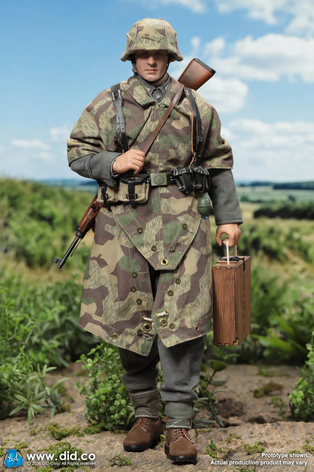 WWII German GD Infantry Mortarman - Bruno image 2