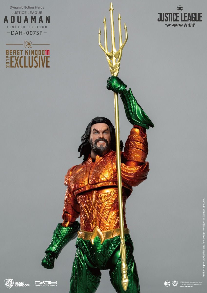 Justice League Aquaman Comic Color Version image 2