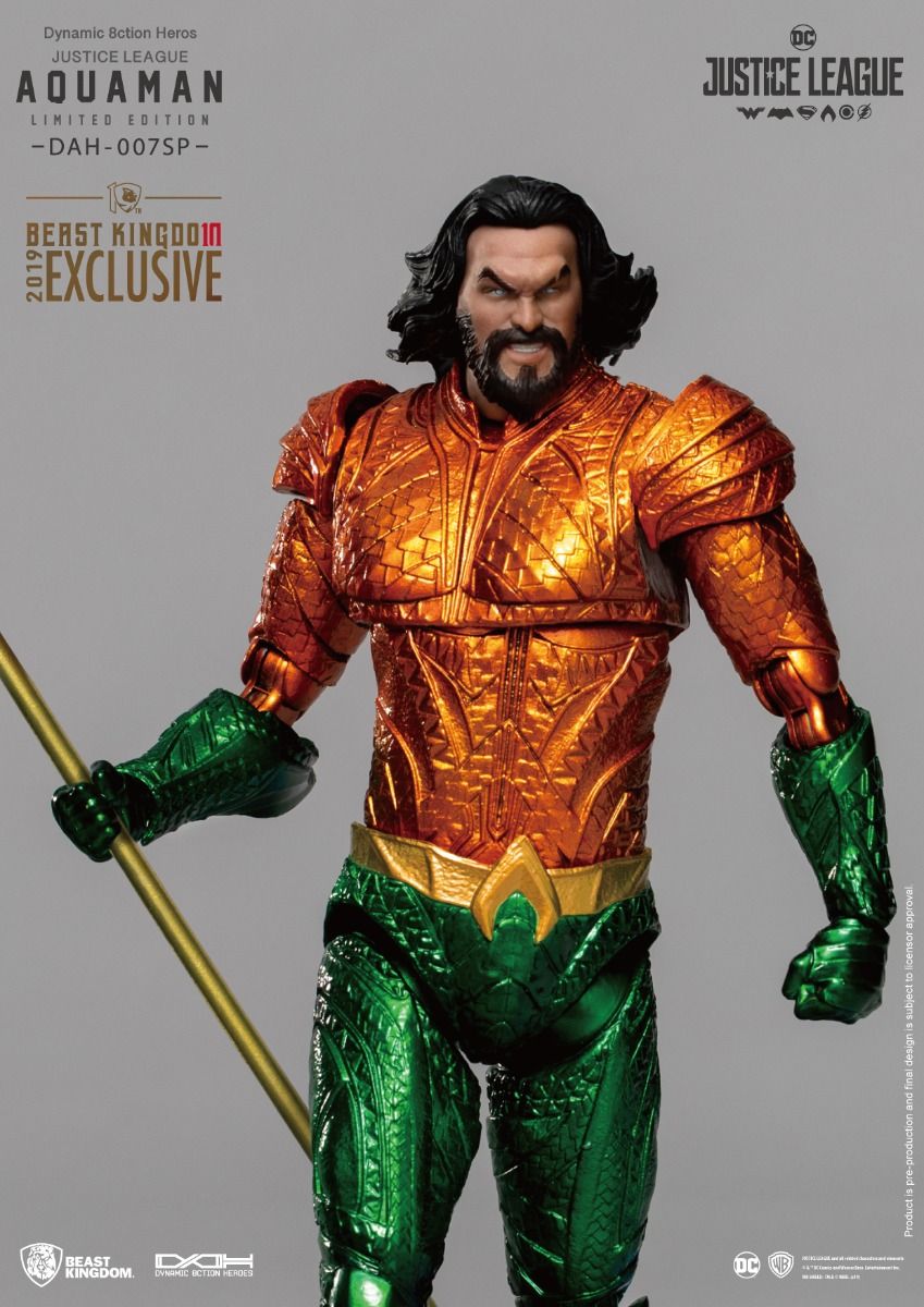 Justice League Aquaman Comic Color Version image 3