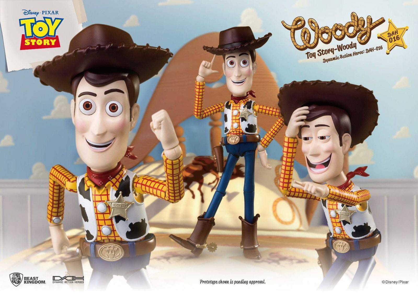 Toy Story: Dynamic 8ction Heroes - Woody image 1