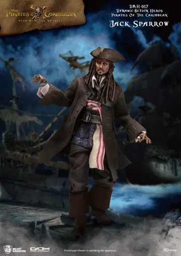 Pirates of the Caribbean: Cap Jack Sparrow Dynamic 8ction Heroes