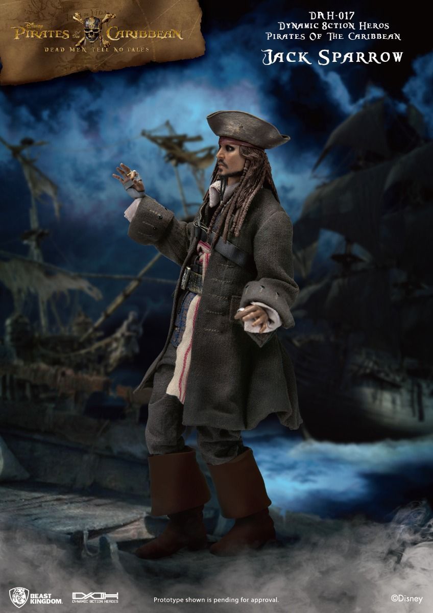 Pirates of the Caribbean: Cap Jack Sparrow Dynamic 8ction Heroes image 3