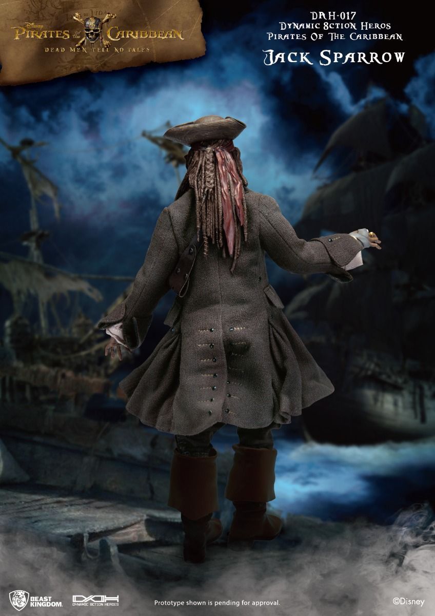 Pirates of the Caribbean: Cap Jack Sparrow Dynamic 8ction Heroes image 4