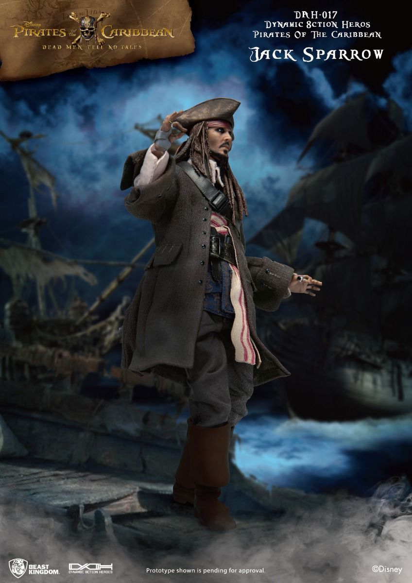 Pirates of the Caribbean: Cap Jack Sparrow Dynamic 8ction Heroes image 5