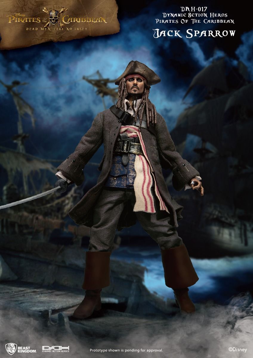 Pirates of the Caribbean: Cap Jack Sparrow Dynamic 8ction Heroes image 6