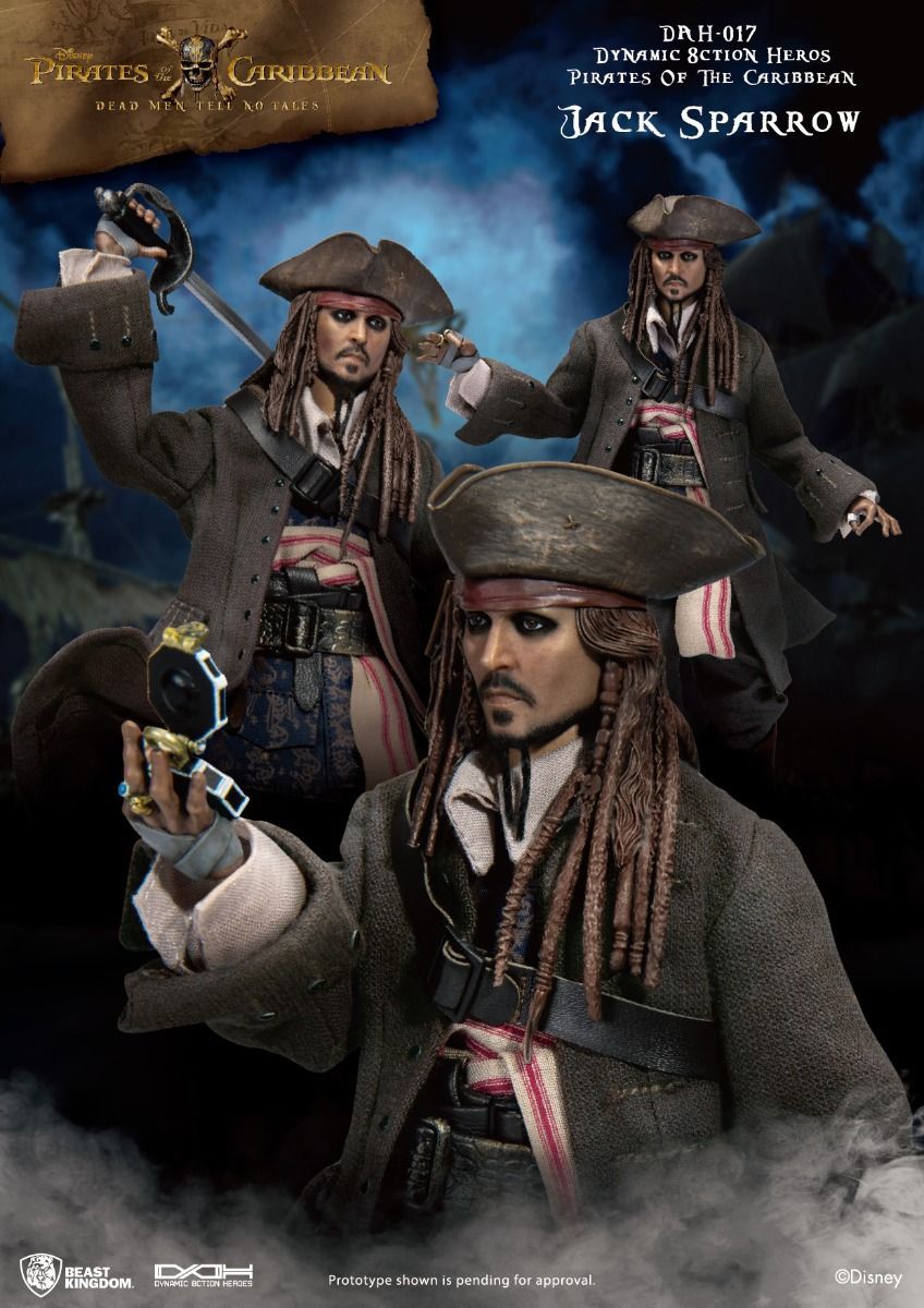 Pirates of the Caribbean: Cap Jack Sparrow Dynamic 8ction Heroes image 7