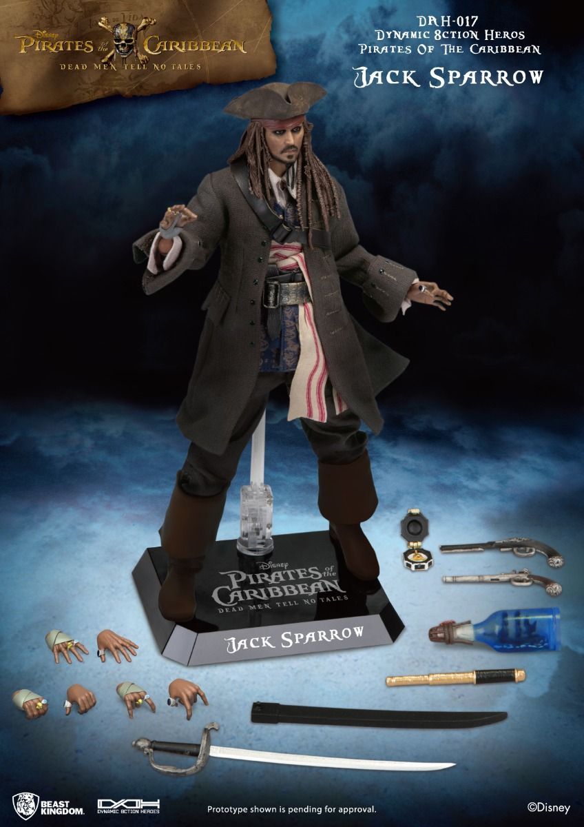 Pirates of the Caribbean: Cap Jack Sparrow Dynamic 8ction Heroes image 8