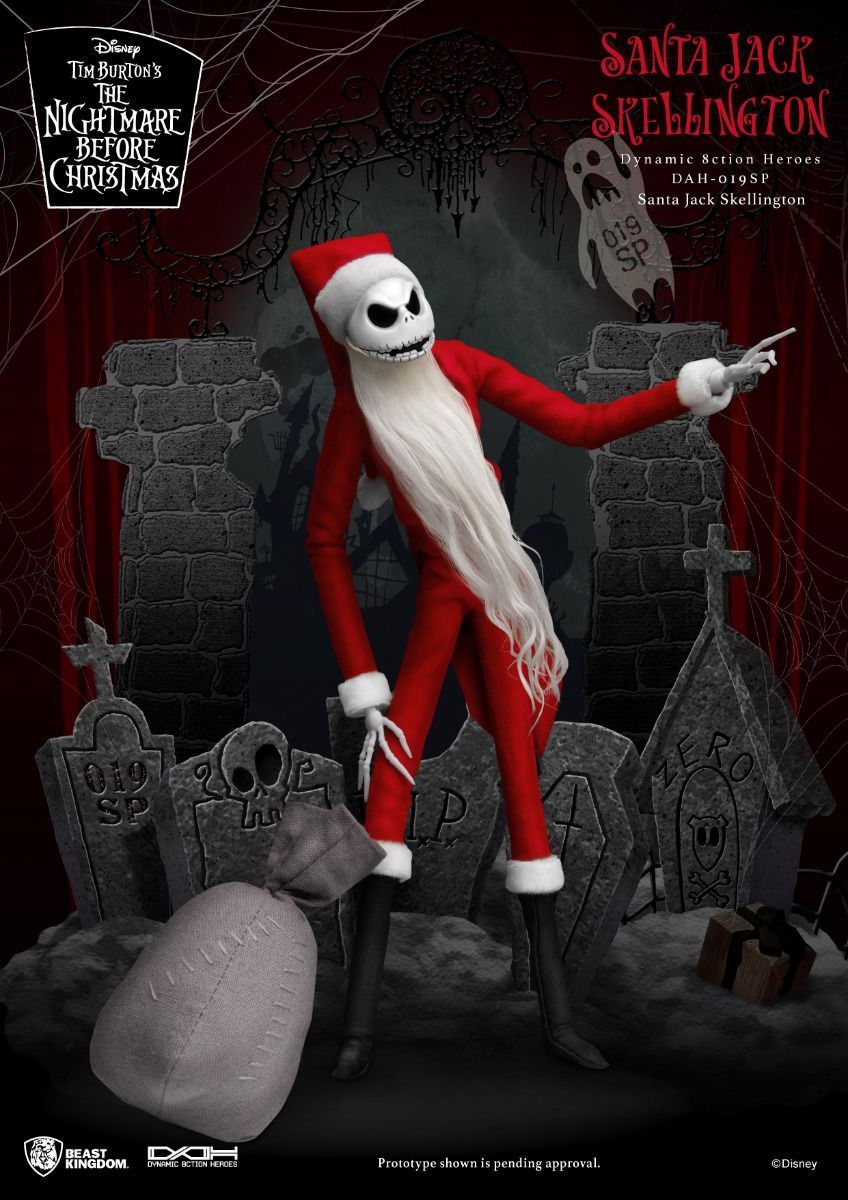 The Nightmare Before Christmas Santa Jack Skellington image 2