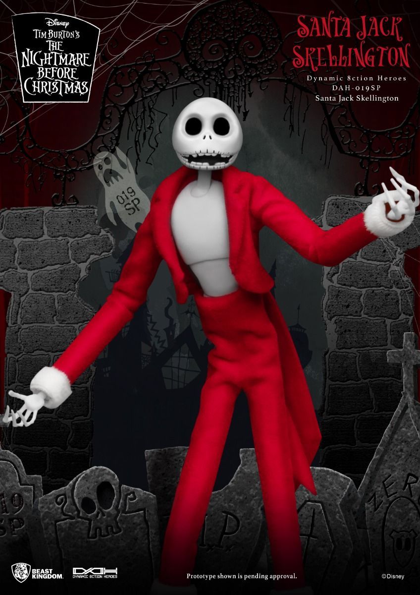 The Nightmare Before Christmas Santa Jack Skellington image 4