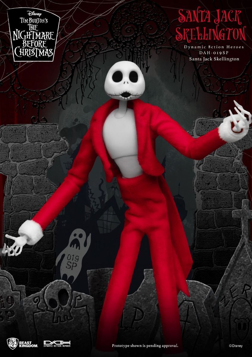 The Nightmare Before Christmas Santa Jack Skellington image 5