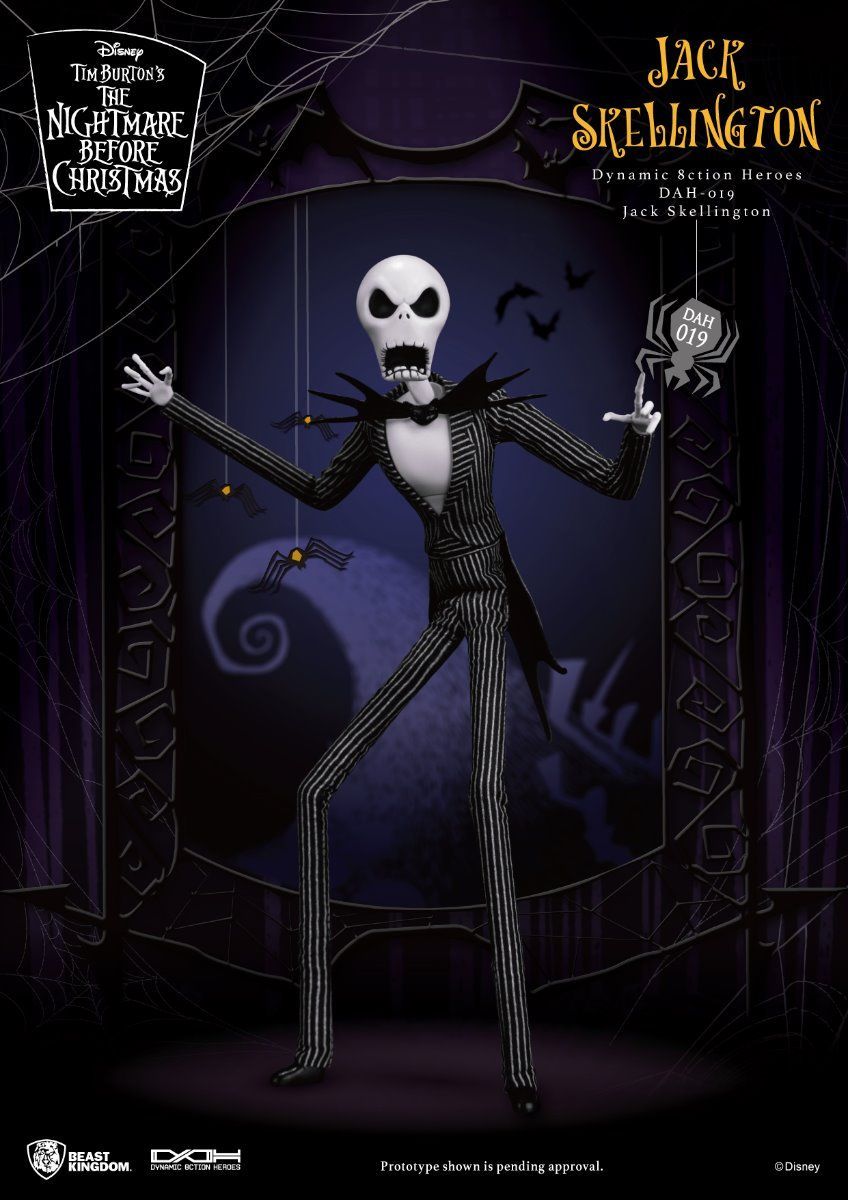 THE NIGHTMARE BEFORE CHRISTMAS JACK SKELLINGTON image 6