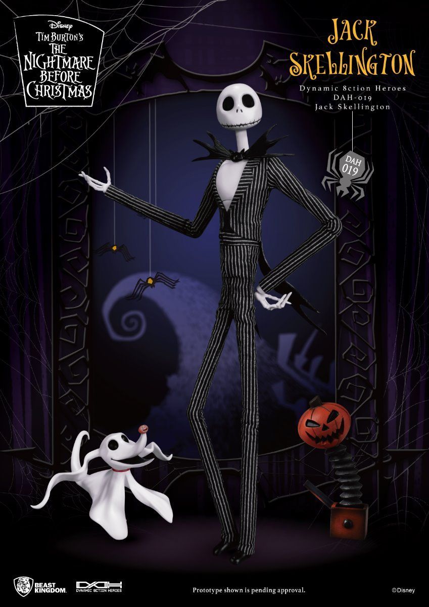 THE NIGHTMARE BEFORE CHRISTMAS JACK SKELLINGTON image 7