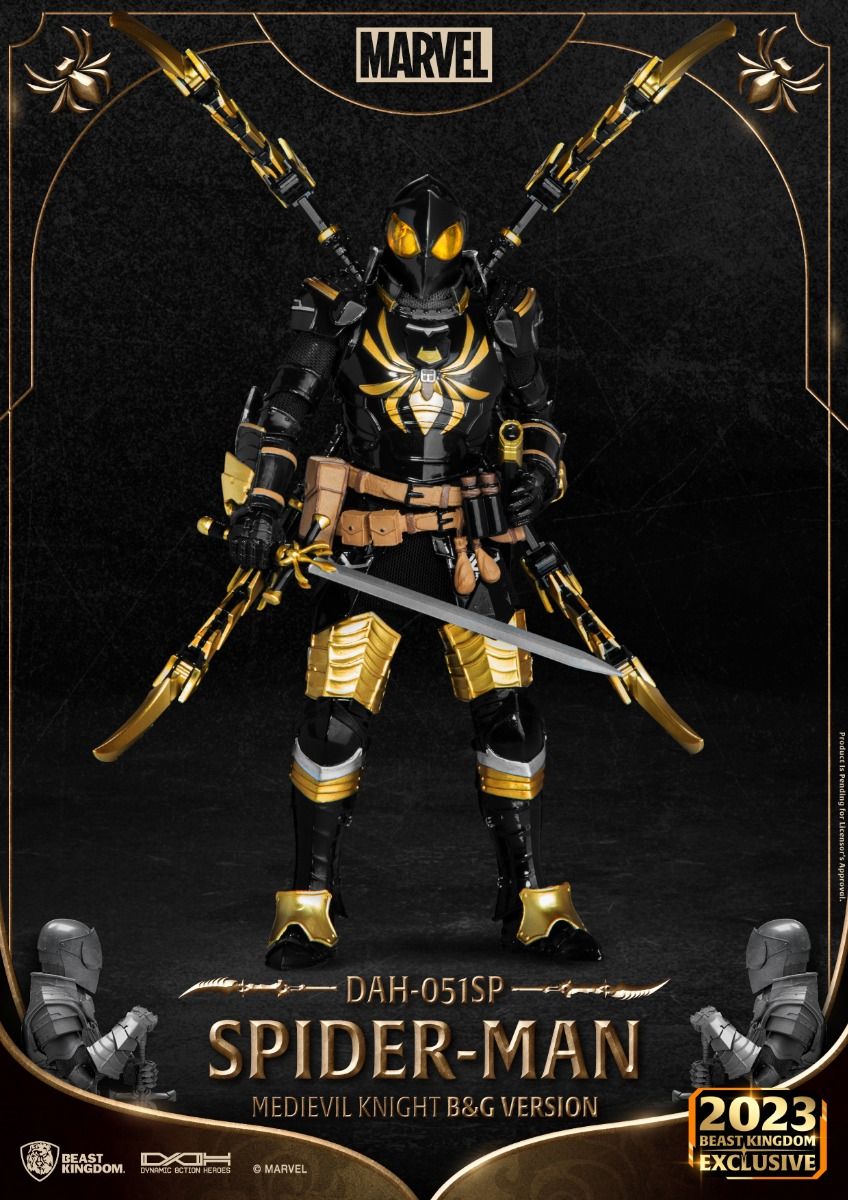 Medieval Knight Spider-Man B&G Version image 2