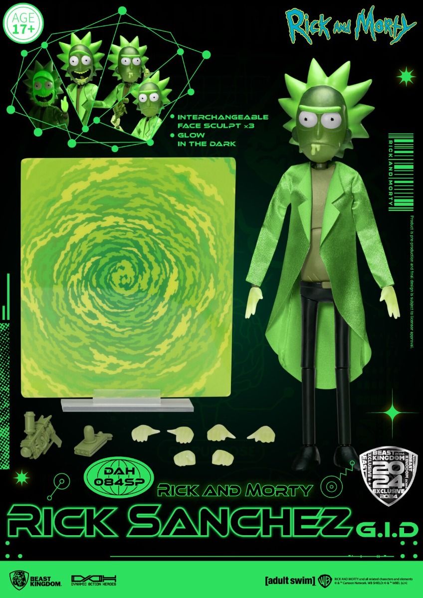 Rick and Morty - Rick Sanchez G.I.D (Glow-in-the-Dark) image 6