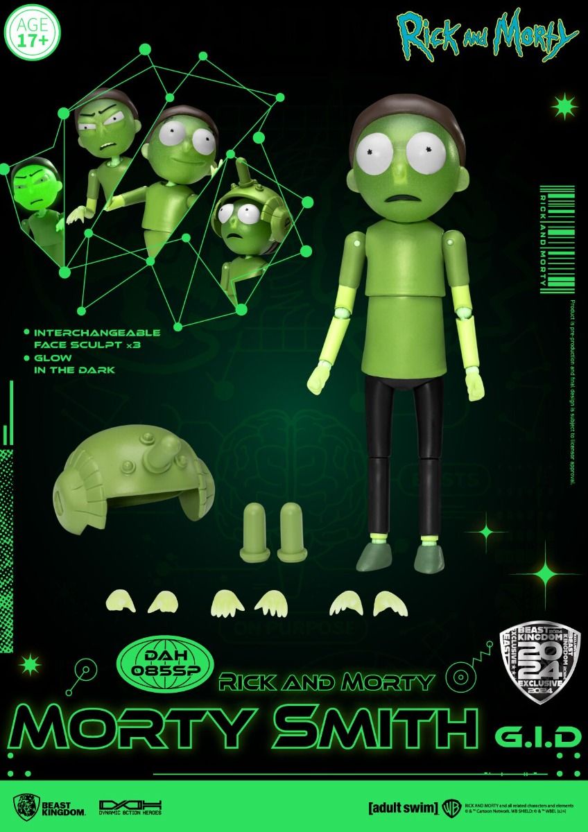 Rick and Morty - Morty Smith G.I.D (Glow-in-the-Dark) image 5