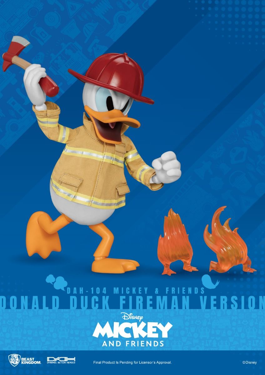 Mickey & Friends Donald Duck Fireman Version image 3
