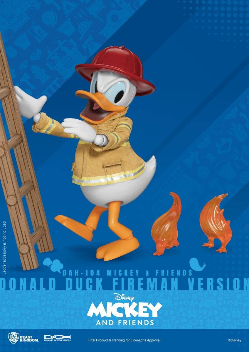 Mickey & Friends Donald Duck Fireman Version image 4