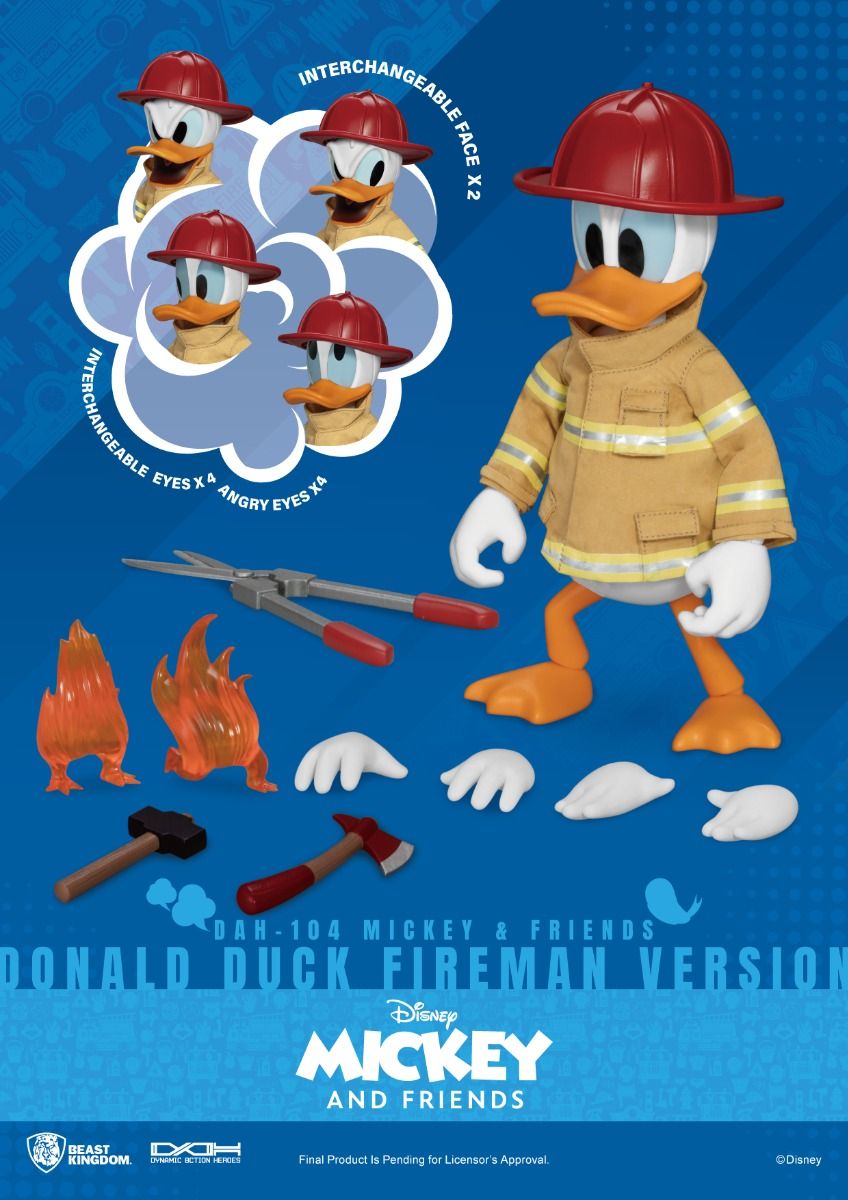 Mickey & Friends Donald Duck Fireman Version image 7