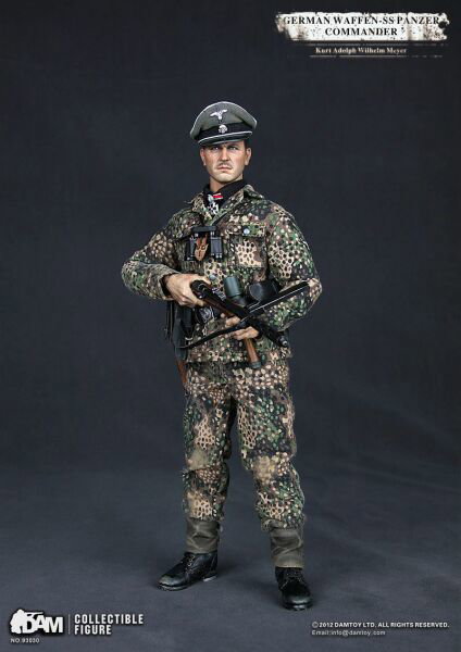 Waffen-SS Panzer Commander Kurt Adolph Wilhelm Meyer image 3