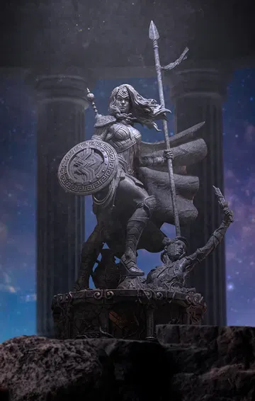 Wonder Woman Unleashed Marble Variant - DC Comics
