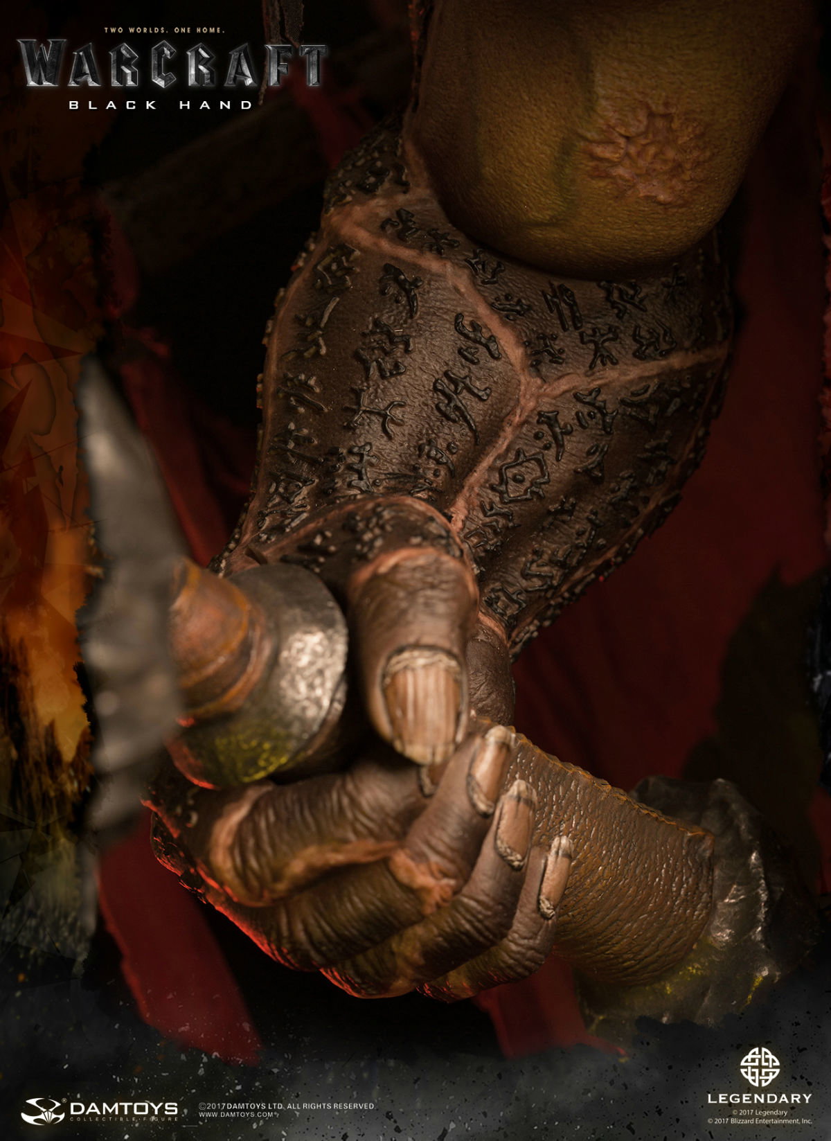 Black Hand Exquisite Statue image 9