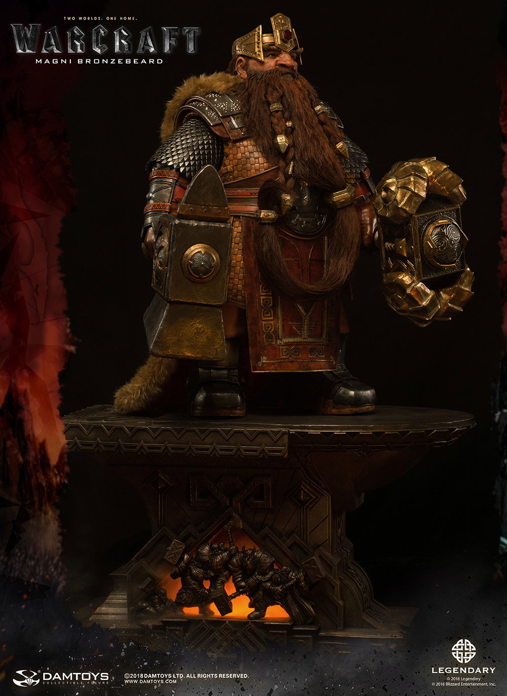 Magni Bronzebeard, exquisite statue image 1