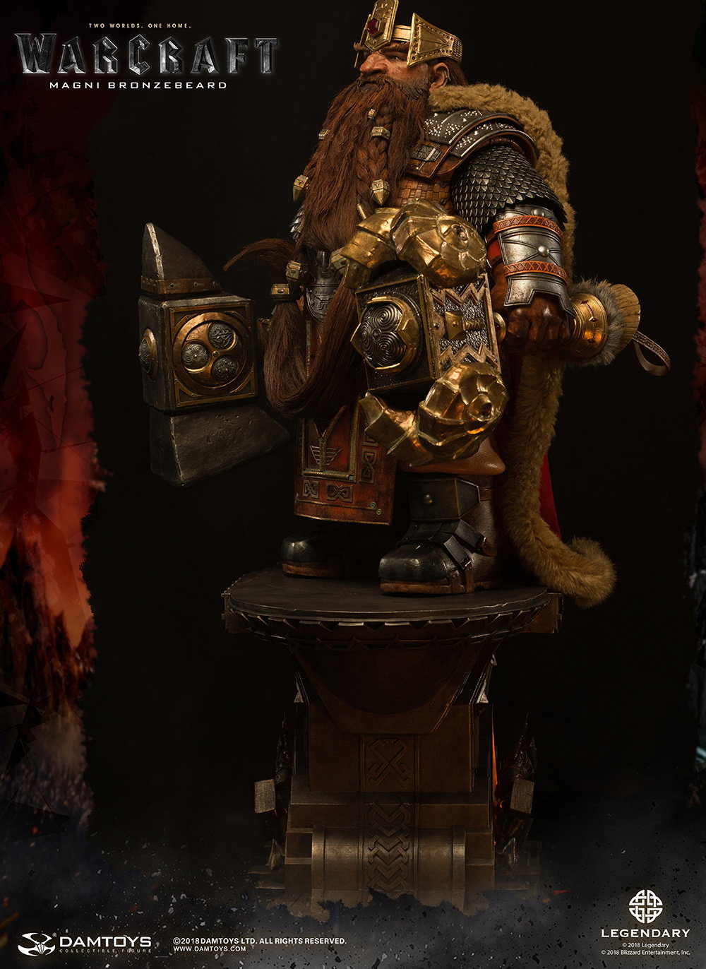 Magni Bronzebeard, exquisite statue image 3