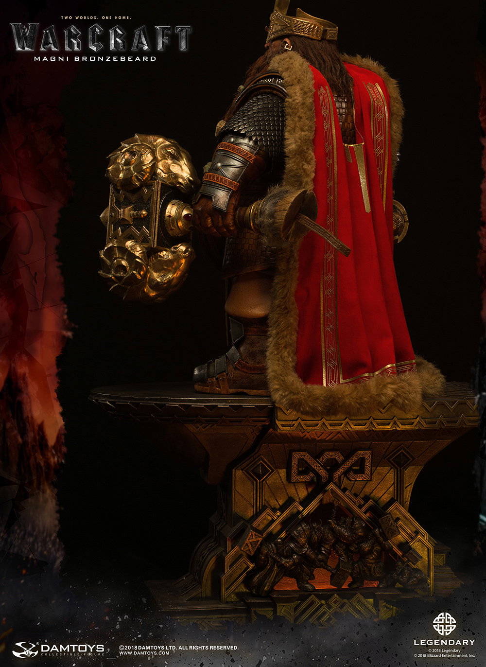 Magni Bronzebeard, exquisite statue image 4