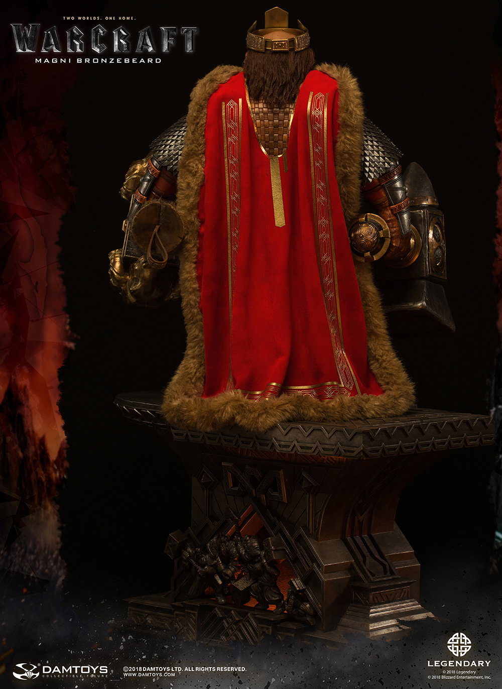 Magni Bronzebeard, exquisite statue image 5
