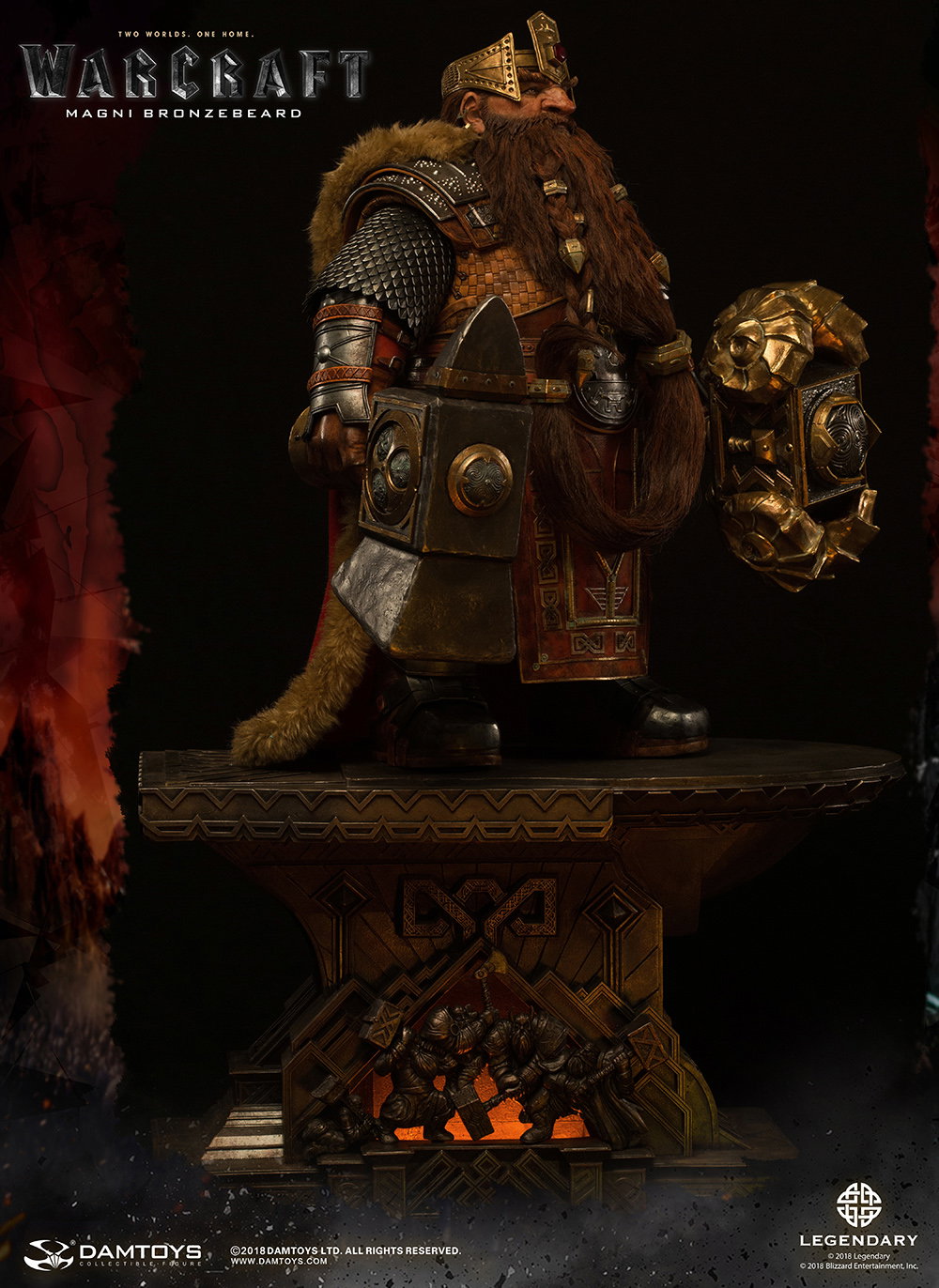 Magni Bronzebeard, exquisite statue image 6