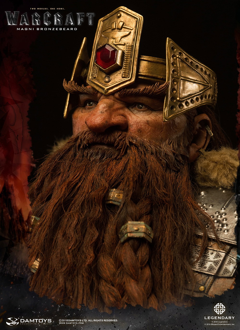 Magni Bronzebeard, exquisite statue image 8