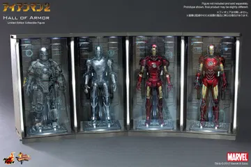 Iron Man 3 - Hall Of Armor (1 Unit) [With 7 Stickers] [Reproduction]