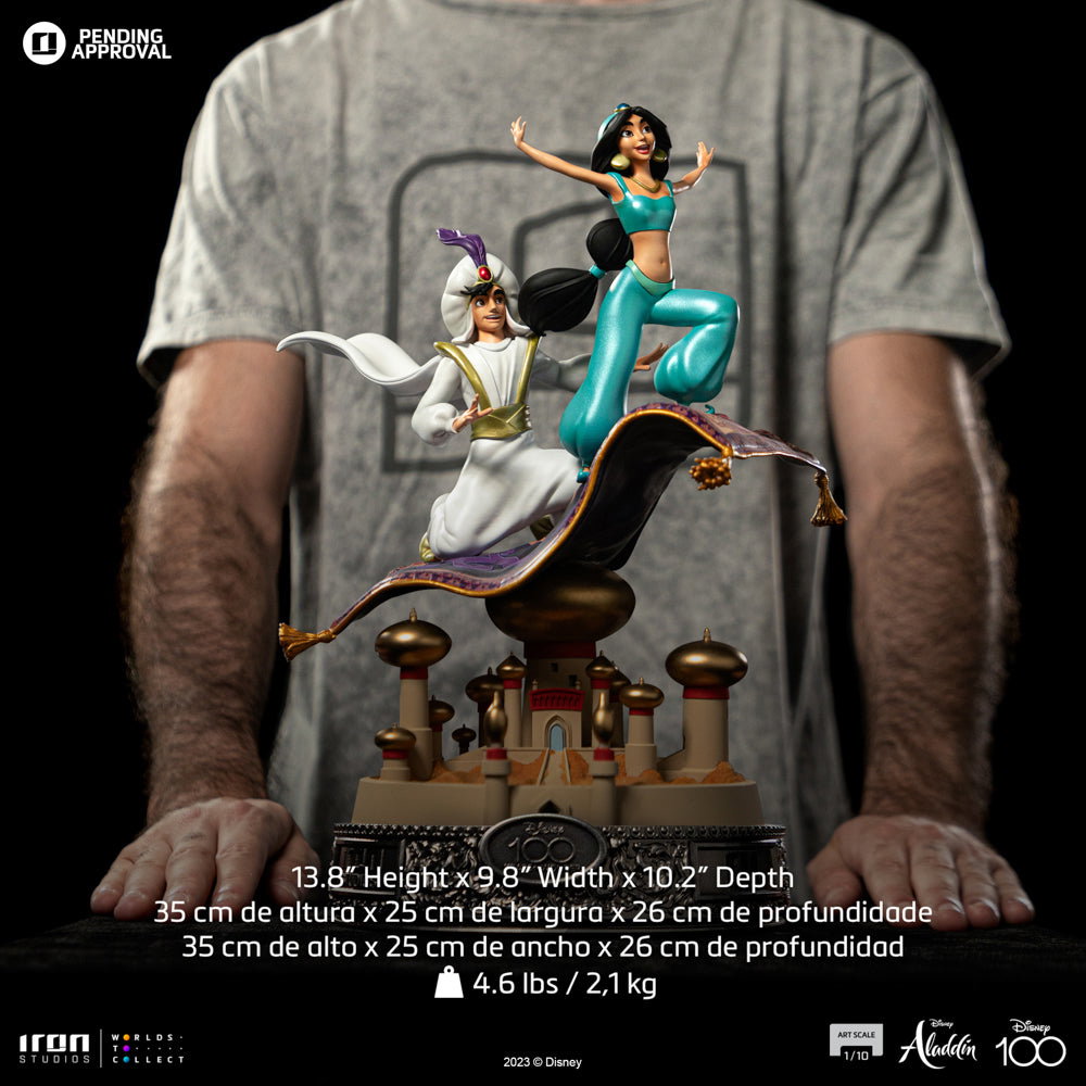 Aladdin and Jasmine 100 Years Version - Disney 100th - Aladdin image 7