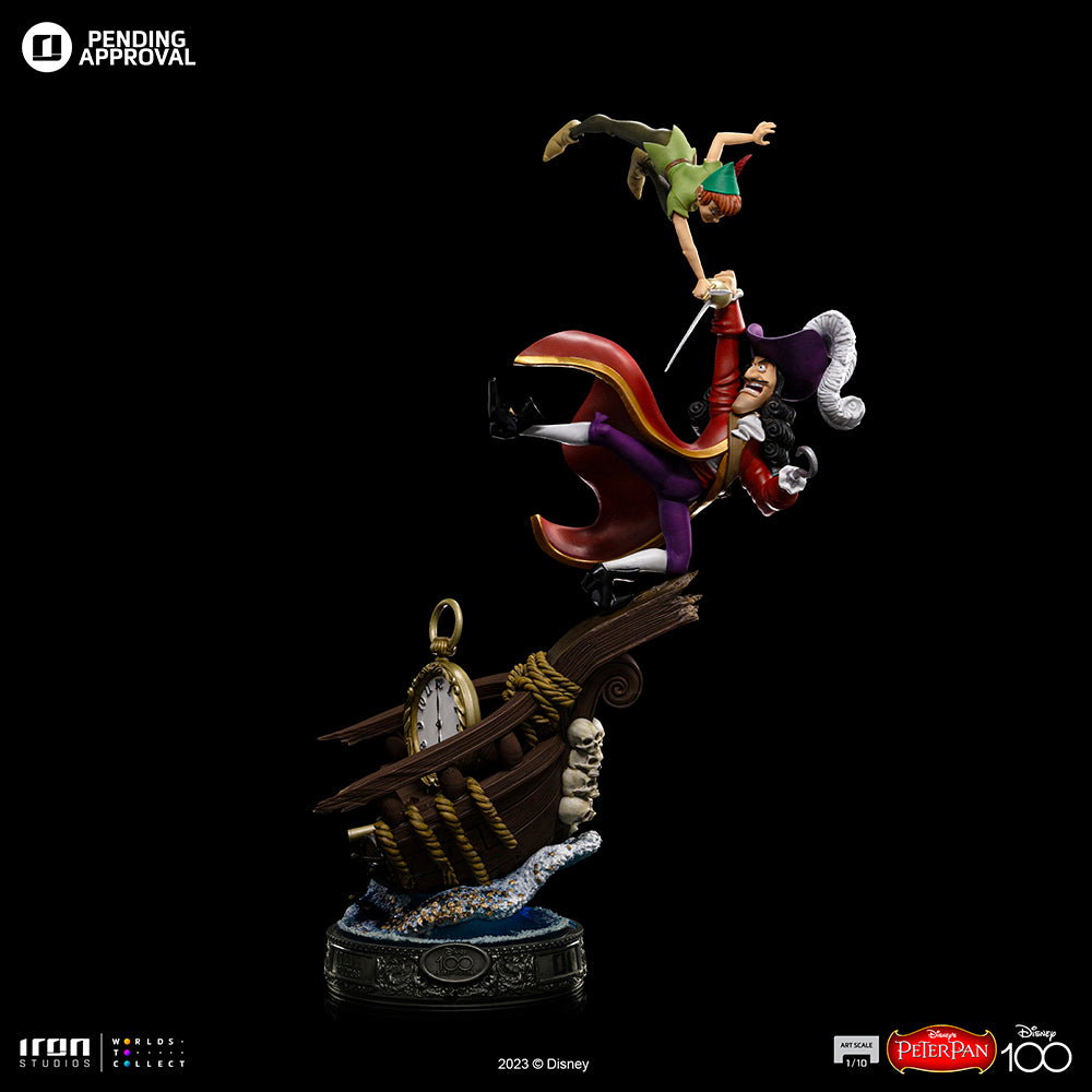 Peter Pan vs Hook 100 Years Version Disney 100th Peter Pan image 2
